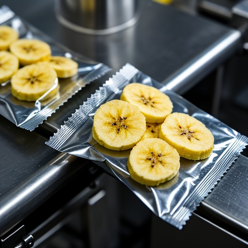 香蕉片自动化包装机：给袋式包装机的独特魅力