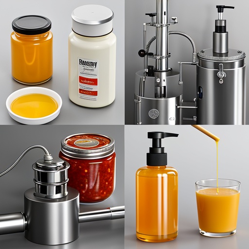 蜂蜜、辣椒酱、洗发水等产品的液体灌装包装系统选型攻略